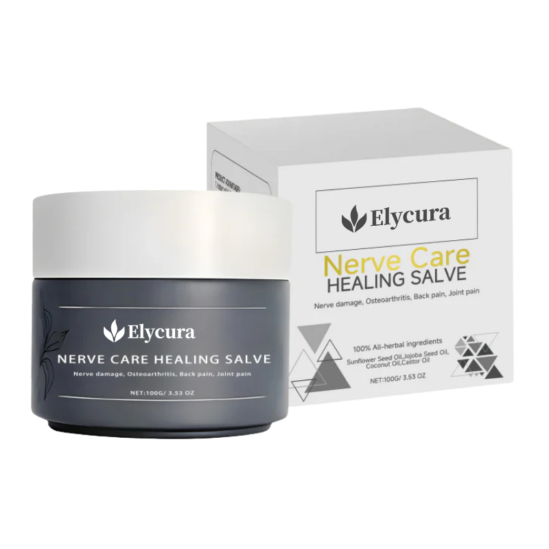 Elycura 100 g herbal body salve in jar