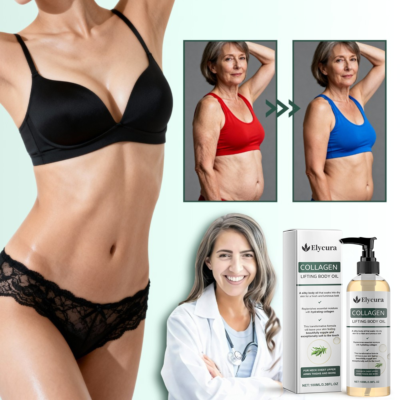 Elycura moisturizing collagen oil for neck and chest